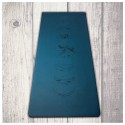 Tappetino Yoga Antiscivolo Ecologico Fasi Lunari Blue Lagoon