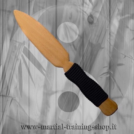 Coltello Kaiten Pugnale in Legno da Allenamento Kali Escrima Difesa Personale