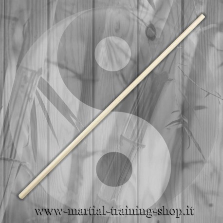 Bastone Jo In Legno Bianco Allenamento Arti Marziali Aikido Karate