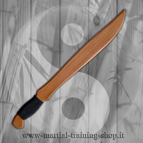 Bolo Machete in Legno di Faggio Spada da Allenamento Kali Escrima Arti Marziali