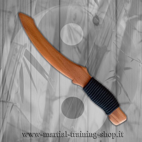 Coltello Warrior in Legno da Allenamento Kali Escrima Difesa Personale