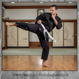 Karategi Nero 8 Once Uniforme Arti Marziali